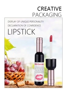 Fit Colors 啞光唇彩,1入組霧面不褪色持久穿戴保濕液體口紅不易脫妝輕便質感紋理唇釉 - 06 Heartthrob - 查看 3