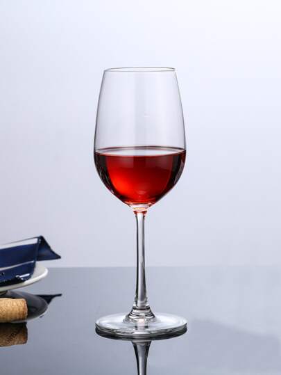 1pc Acrylic Plastic Shatterproof Red Wine/Champagne/White Wine/Cocktail/Goblet Glass, 300ml, Valentine's Day Gift, For Outdoor, Camping, Gift For Father