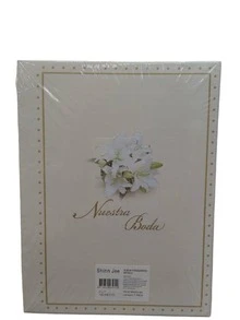 Beautiful WEDDING Album And Diary With Space For 100 Photos And Have A Nice Memory - White - View 2