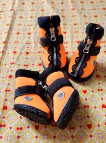 南瓜設計寵物鞋