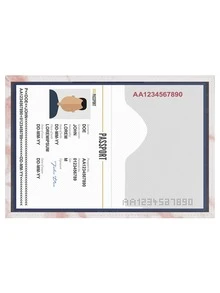 大理石護照套,男女旅行護照套,輕巧旅行錢包配件