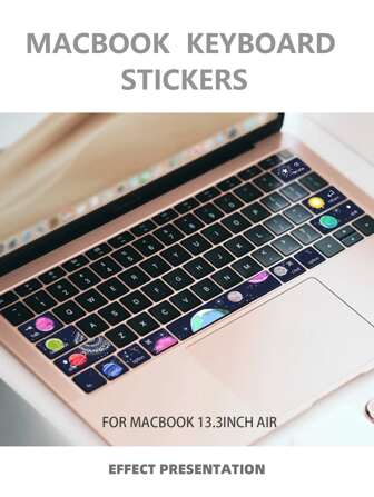 Cartoon Pattern Sticker Compatible With Macbook Air