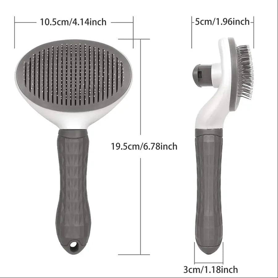 2in1 Pet Hair Remover Brush for Dogs and Cats Grooming Tool for