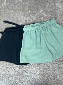 Women Shorts - màu đen - Xem 2