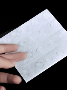 100pcs/Pack Transparent Round Glue Point Stickers For Balloon Party Decoration,Christmas - White - View 3