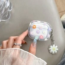 Hộp đựng họa tiết hoa mùa hè Tương thích với AirPods Tương thích với AirPods1/2 AirPods Pro - Nhiều màu - Xem 6
