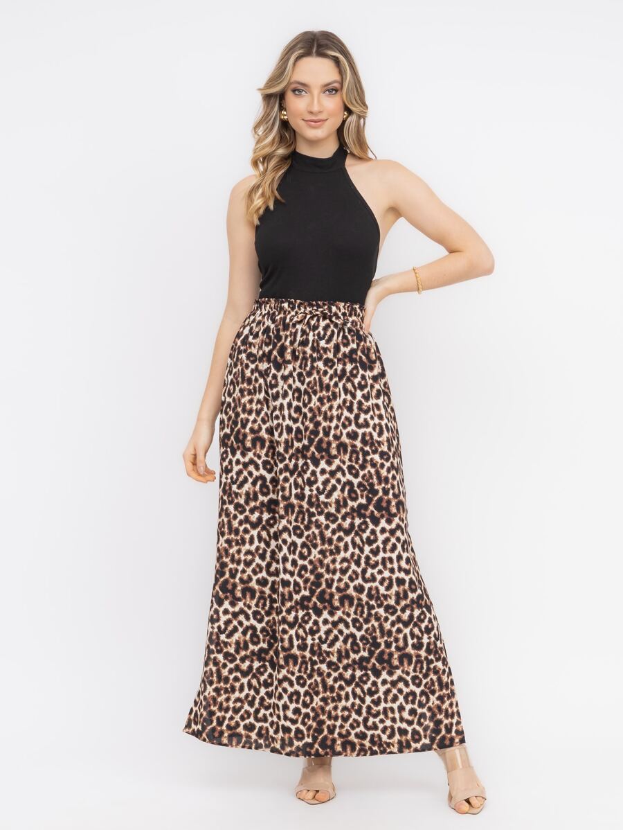 Women Skirts - Brown - View 1