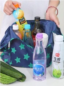 3 件装-1 件装购物，便携式牛津布手提包，超大防水可重复使用，颜色随机，适合旅行、化妆、化妆品、度假收纳盒，大容量化妆品收纳盒化妆盒，适用于口红、刷子、护肤品、手机、硬币、小物品，适用于家庭、礼物、度假和节日万圣节圣诞节多功能用途 - 彩色 - 查看 3