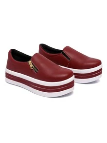 Women Casual Shoes - Màu xanh lam - Xem 5
