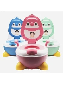 Bañito Entrenador Para Bebés Con Bacinica Para Entrenar - Rosa - Ver 2