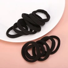 50 قطعة من ربطات الشعر النسائية اللاصقة مع مطاط مرن، متعددة الألوان، مناسبة للاستخدام اليومي لربطات الذيل العادية، حاملات الشعر المطاطية، أربطة الشعر المطاطية، أربطة الشعر، اكسسوارات شعر للرياضة والجيم