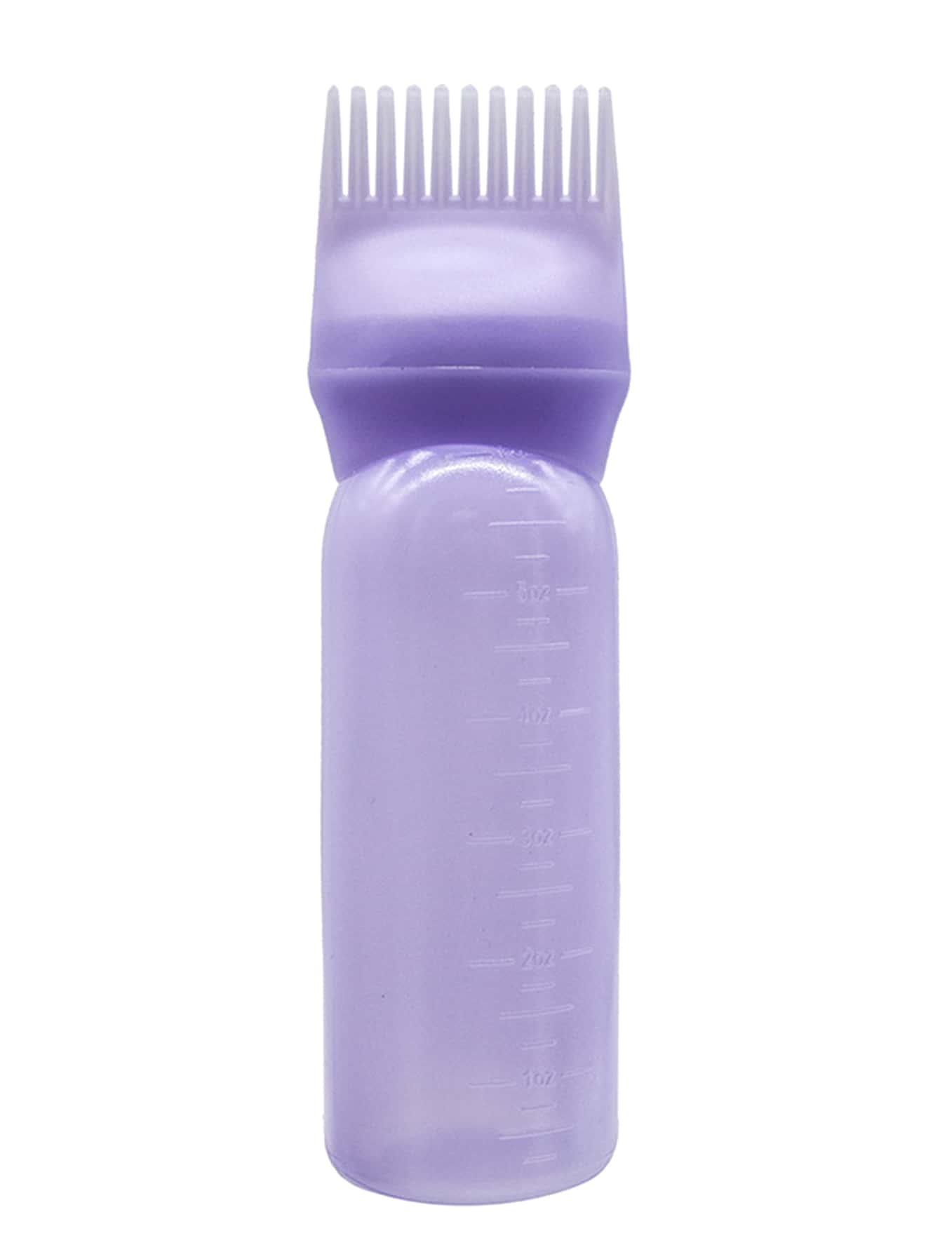 1pc Hairdressing Comb Bottle With Scale, Hair Dyeing Coloring