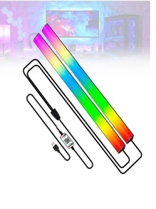 Rgb顯示器燈帶,桌面遊戲裝置用led燈,usb供電鍵盤燈 - 彩色 - 查看 3
