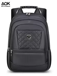 Men Functional Backpacks - 黑色 - 查看 4