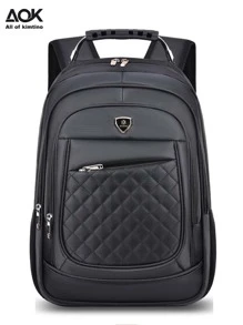 Men Functional Backpacks - 黑色 - 查看 3