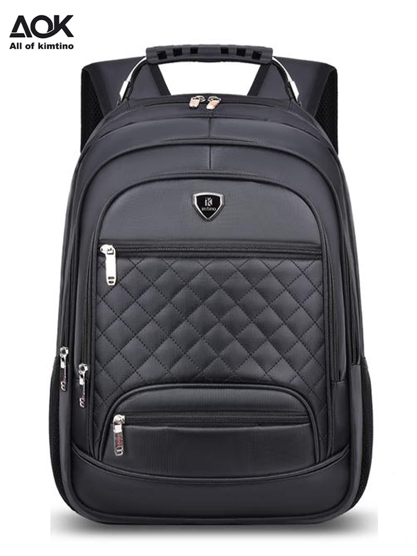 Men Functional Backpacks - 黑色 - 查看 1