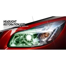 6pcs Car Headlight Restoration Kit - White - View 3