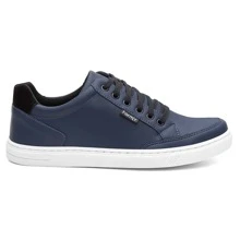 Men Sneakers - Màu xanh hải quân - Xem 5