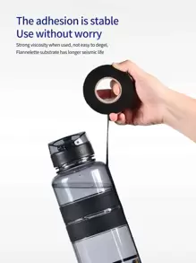 10m Automotive Wiring Harness Velour Cloth Tape, Noise Reduction, High Temperature Resistance