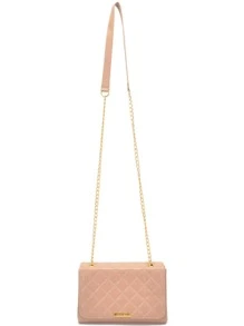 Bolsa Feminina Pequena Transversal Balada Festa Corrente Bordado Com Tampa