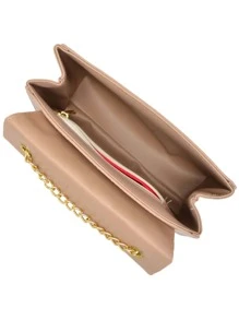 Bolsa Feminina Pequena Transversal Balada Festa Corrente Bordado Com Tampa