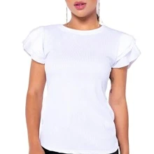 Women Blouses - Màu xanh lam - Xem 4