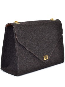 Bolsa Feminina Transversal Social Carteiro De Ombro Tiracolo Com Alça De Corrente