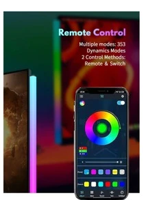 Rgb顯示器燈帶,桌面遊戲裝置用led燈,usb供電鍵盤燈 - 彩色 - 查看 6