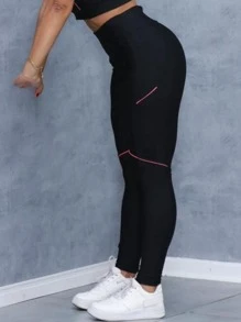 Women Leggings - màu đen - Xem 3