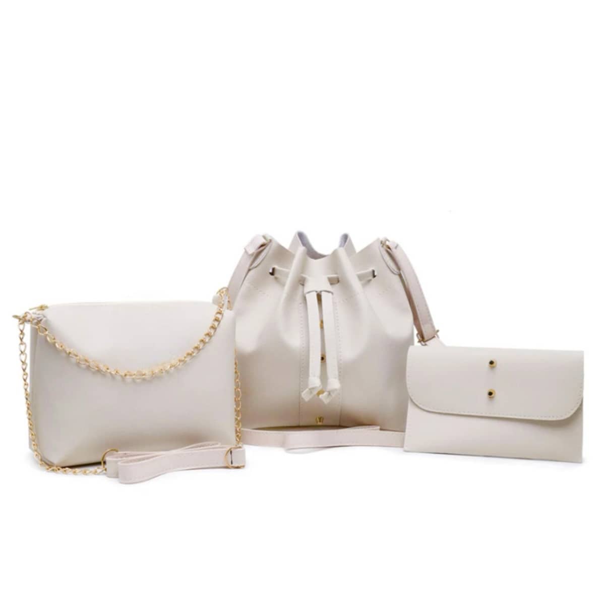 Women Tote Bags - 米色 - 查看 1