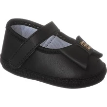 Baby Soffete Kids Flats - 黑色 - 查看 3