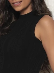 Women Cardigans - 黑色 - 查看 2