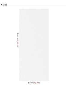 1 卷可拆卸自黏壁紙霧面白色/黑色牆壁和家具覆蓋物,pvc 乙烯基材料 - 白色 - 查看 2