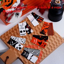 60 件/套万圣节主题派对礼品卡串 - 彩色 - 查看 2