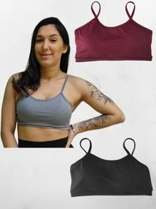Women Sports Tees & Tanks - Màu Đỏ Sâu - Xem 2