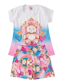 Young Girls Sets - 白色 - 查看 2