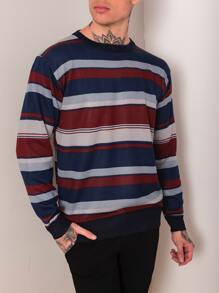 Men Sweaters - Burdeos - Ver 1