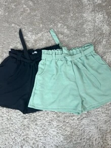 Women Shorts - màu đen - Xem 1