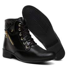 Bota Feminina Cadarço Modelo Elegante Macio Ultra Leve Conforto Festa Noturna Todas Ocasiões