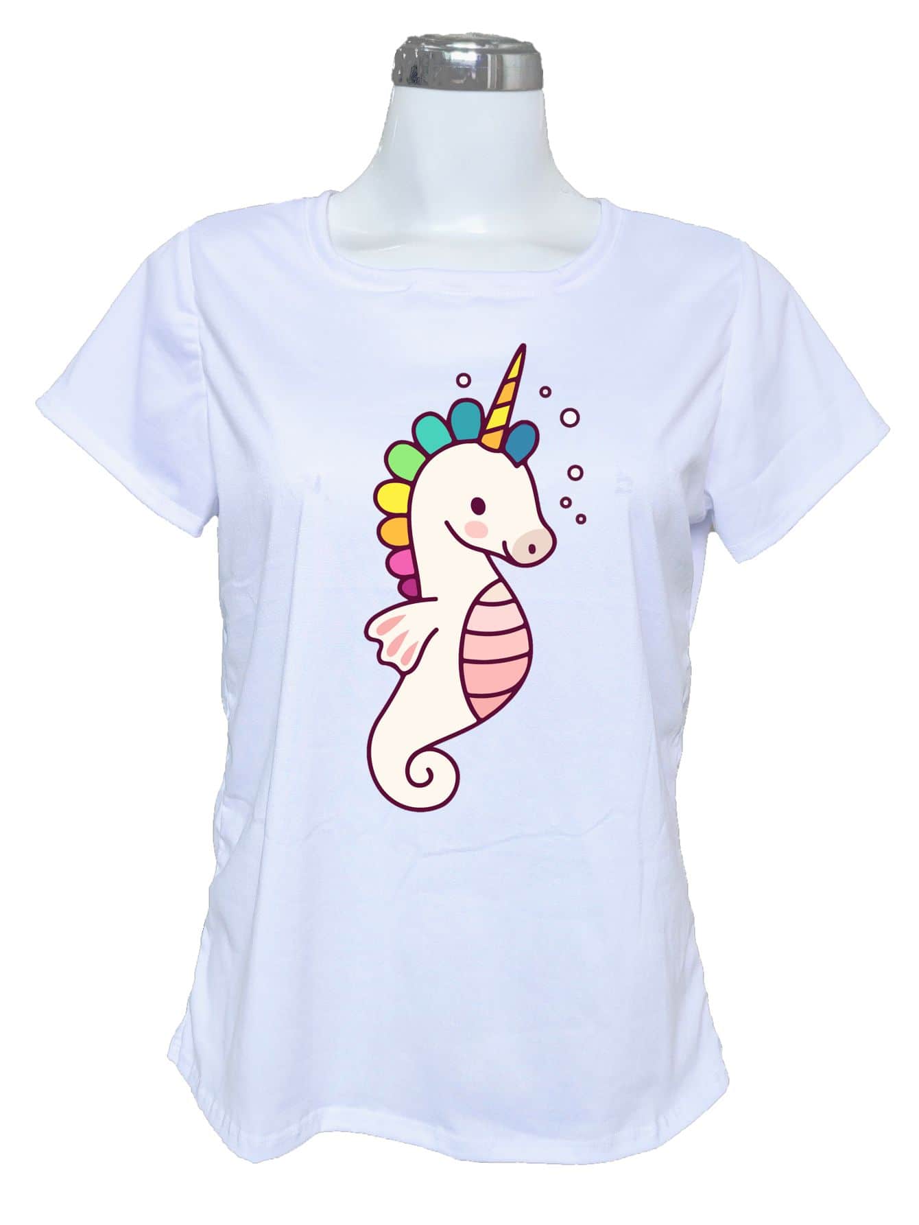 Kawaii Sea Unicorn Sublimated T-Shirt