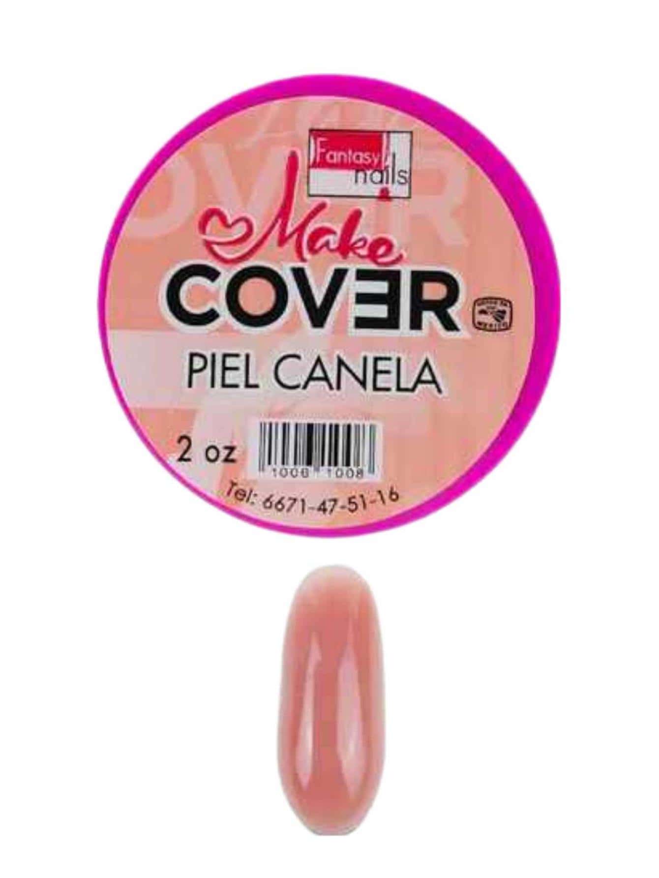2 Oz Acrylic Make Cover Cinnamon Skin For Nails - 米色 - 查看 1