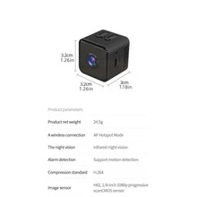 Mini Intelligent Hd Wifi Camera, Mobile App For Remote Viewing, Wireless Camera, Indoor Home Security Camera - Black - View 11