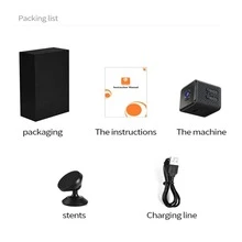 Mini Intelligent Hd Wifi Camera, Mobile App For Remote Viewing, Wireless Camera, Indoor Home Security Camera - Black - View 10