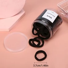 50 قطعة من ربطات الشعر النسائية اللاصقة مع مطاط مرن، متعددة الألوان، مناسبة للاستخدام اليومي لربطات الذيل العادية، حاملات الشعر المطاطية، أربطة الشعر المطاطية، أربطة الشعر، اكسسوارات شعر للرياضة والجيم