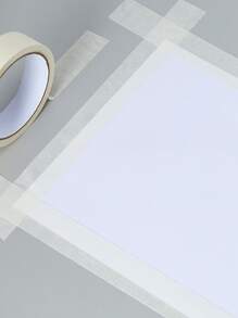 1roll Plain Masking Tape - Beige - View 4