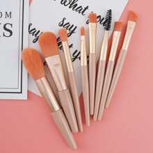 Eight Mini Brush Set Eyeshadow Brush Concealer Powder Brush Beginners Soft Brush Cross Border Beauty Tool,Brush Set,Makeup Brush Kit,Make Up Brush Set,Make Up Set Complete,Makeup Brush Set,Complete Makeup Kit,Brush Kit,Brushes Makeup Set,Makeup Gift Set - Pink - View 6