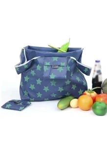 3 件装-1 件装购物，便携式牛津布手提包，超大防水可重复使用，颜色随机，适合旅行、化妆、化妆品、度假收纳盒，大容量化妆品收纳盒化妆盒，适用于口红、刷子、护肤品、手机、硬币、小物品，适用于家庭、礼物、度假和节日万圣节圣诞节多功能用途 - 彩色 - 查看 5