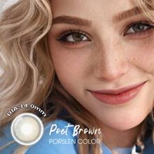 1 Paar Kontaktlinsen der Color Poet-Serie für den Jahresgebrauch, 14,0 mm