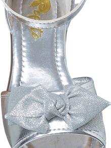 My ToT Kids Heeled Sandals - Bạc - Xem 2