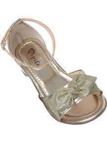 My ToT Kids Heeled Sandals - Vàng - Xem 4